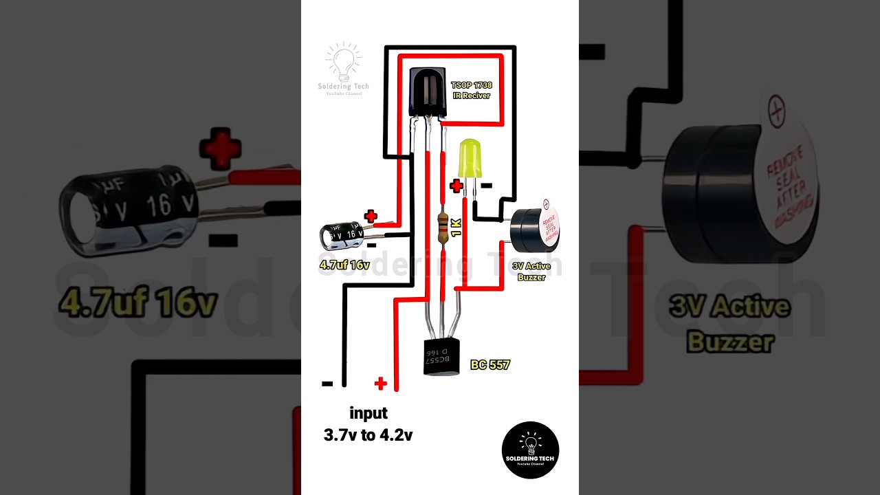 Remote control circuit | IR sensor 