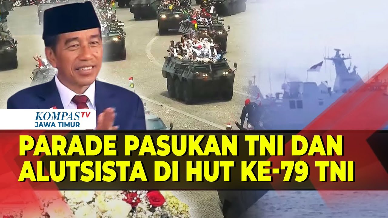 [Full] Parade Pasukan & Alutsista bersama Rakyat di HUT ke 79 TNI 2024