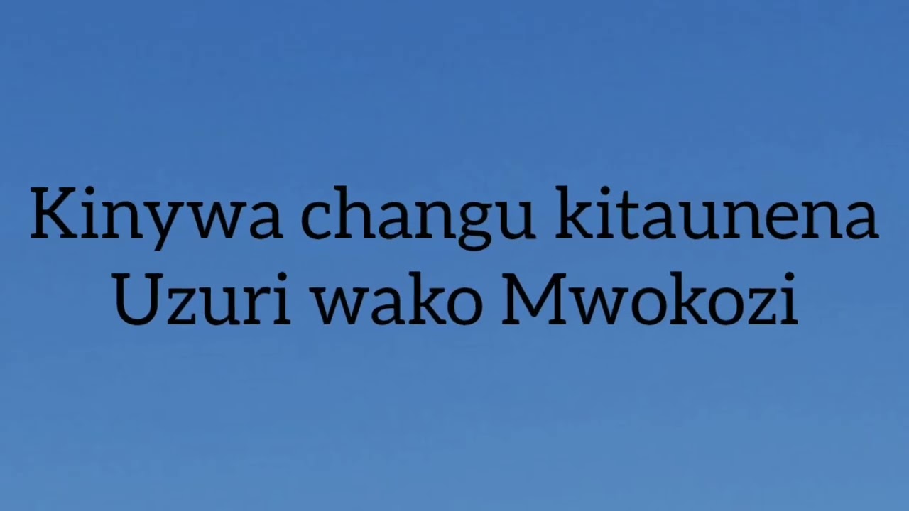 Rehema Simfuke - Wakati (Lyrics Video)