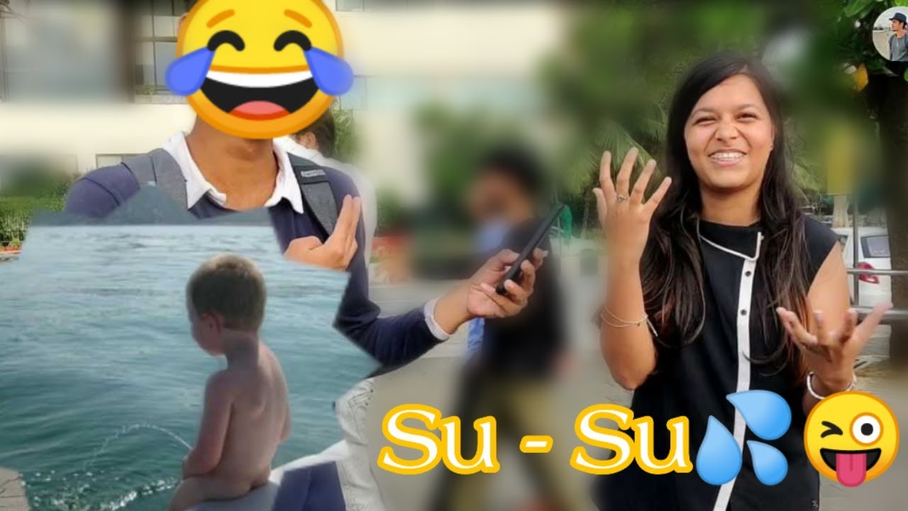 Cute Girl Playing Game Tongue Twister👅 || Funny Reaction😜 || Adesh Gupta