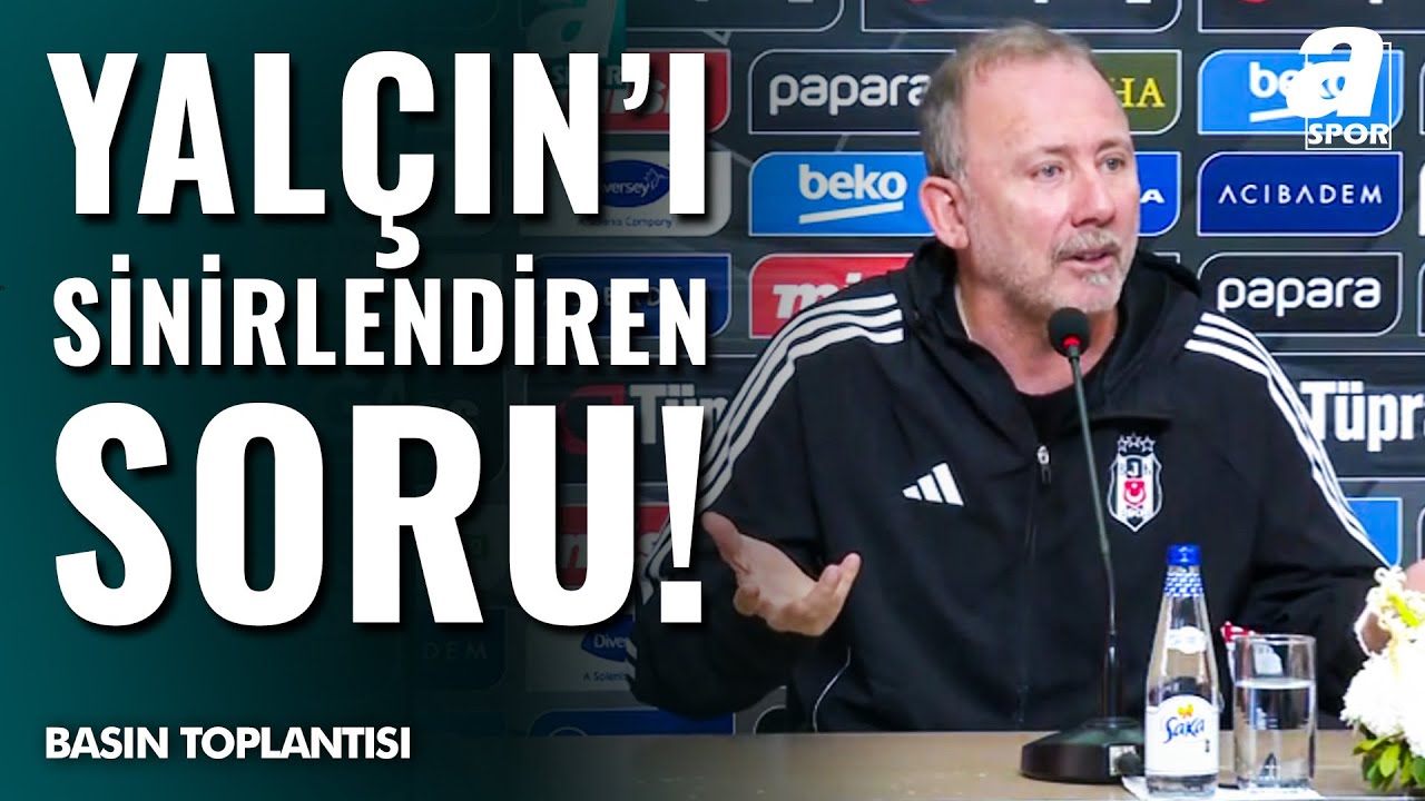 Sergen Yalçın Sorulan Rafa Silva Sorusuna Çok Sinirlendi! 