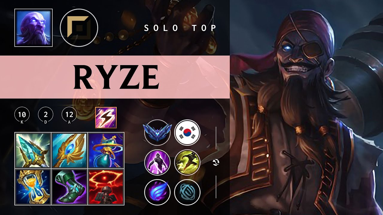 Ryze Top vs Katarina - KR Diamond Patch 26.02