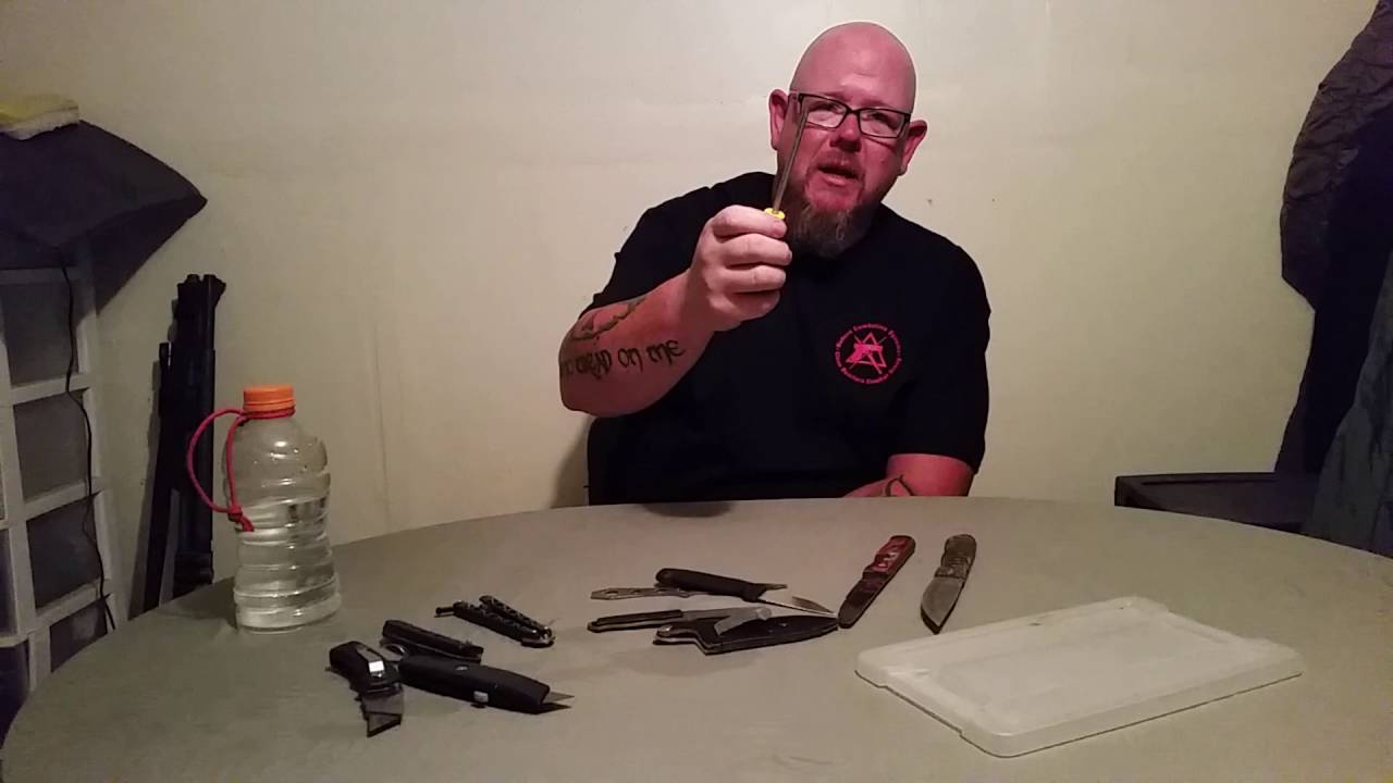 Edged Weapons-  Examples of what you will face in the street