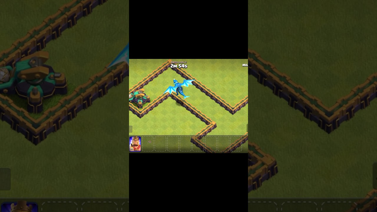 Max electro dragon VS Max scattershot #shorts #electrodragon #scattershot #coc