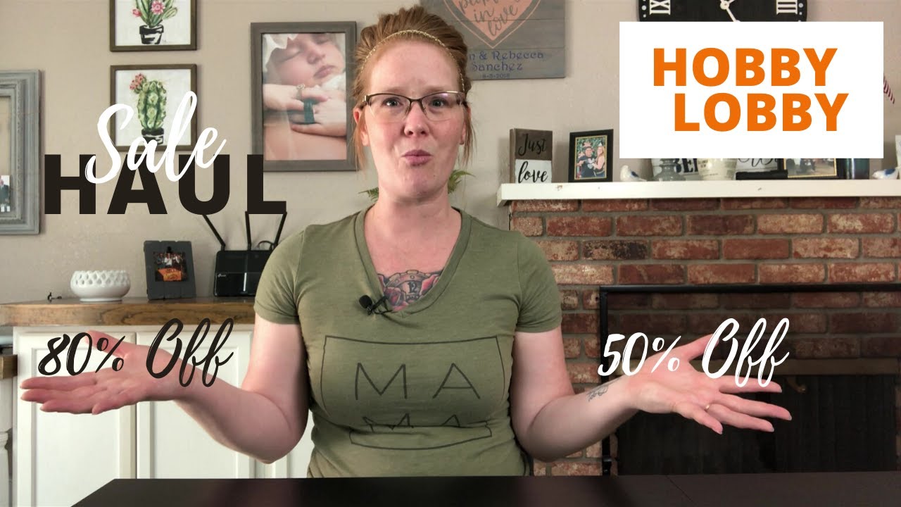 HOBBY LOBBY HAUL 2020 -Sale & Clearance