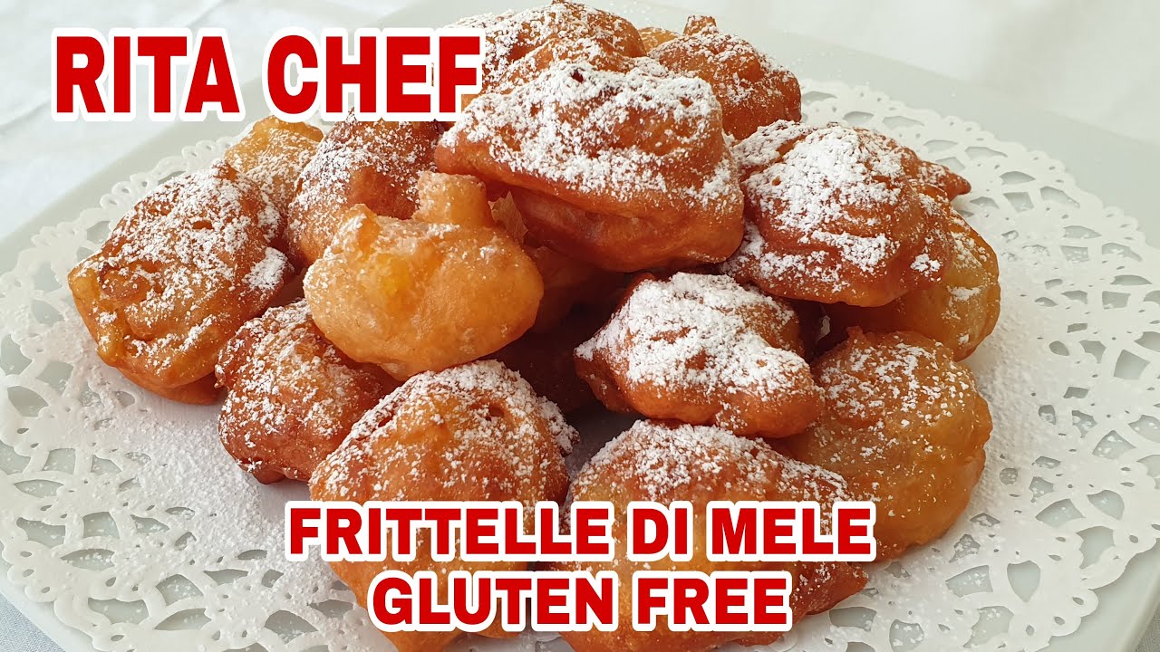 FRITTELLE DI MELE🍎RITA CHEF | Senza Glutine