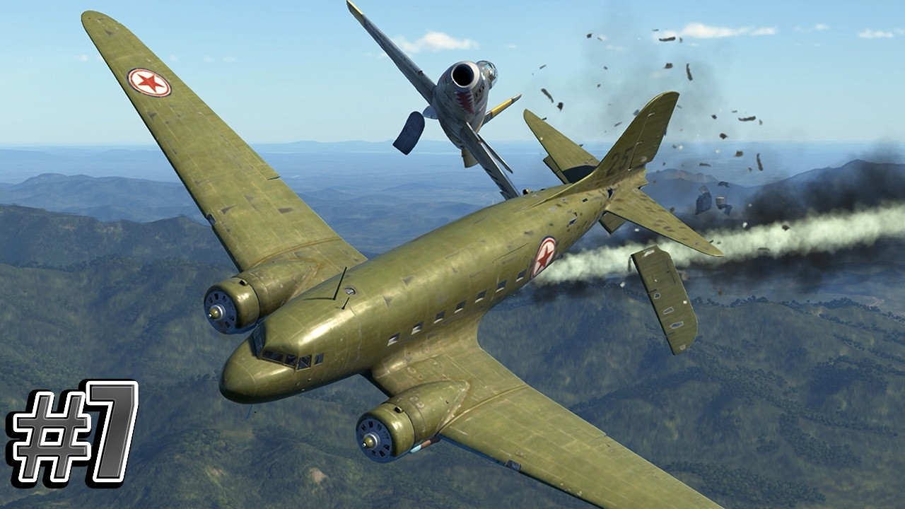 Satisfying Crashes and Mishaps #7 - IL-2 Korea