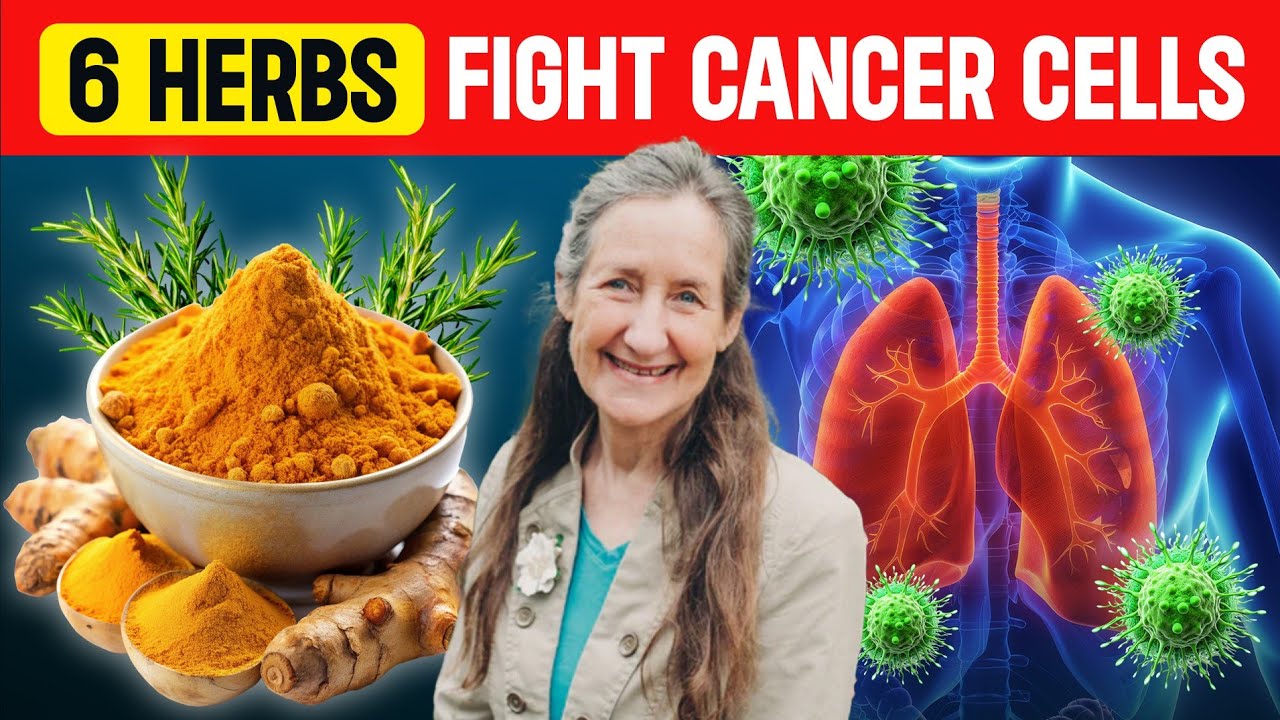 These 6 Herbs FIGHT Inflammation & Cancer Cells 🔥 Barbara O'Neill
