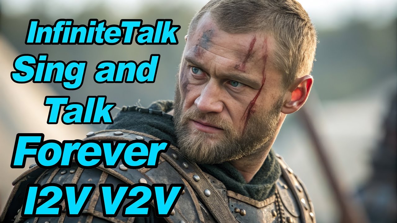InfiniteTalk AI talking and singing forever. Best ComfyUI workflow guide install