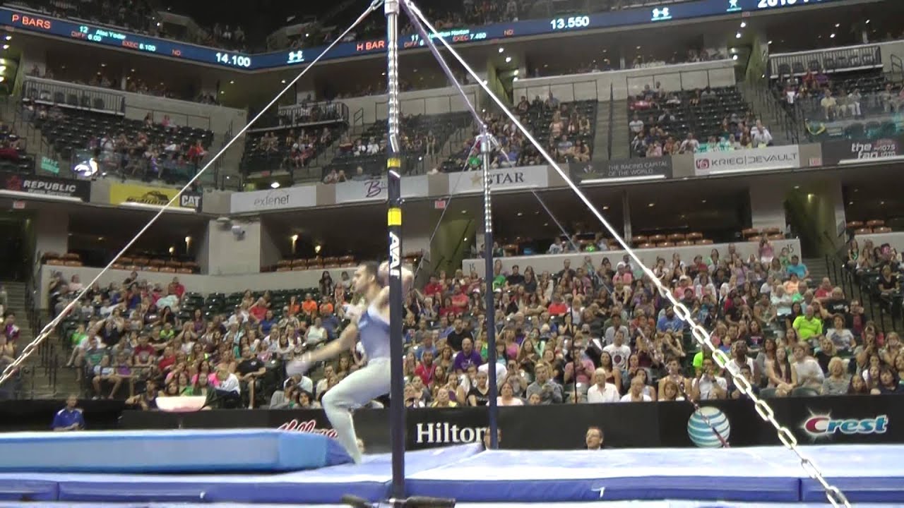 Danell Leyva – High Bar – 2015 P&G Championships – Sr. Men Day 2