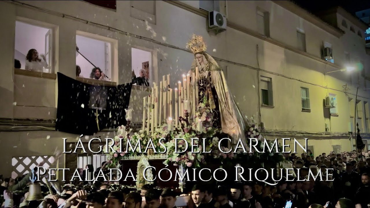LÁGRIMAS DEL CARMEN | Petalada Cómico Riquelme | Málaga 2025