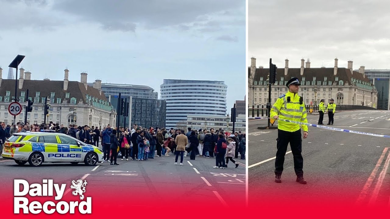 Westminster Bridge 'stabbing' leaves man seriously injured as police investigate