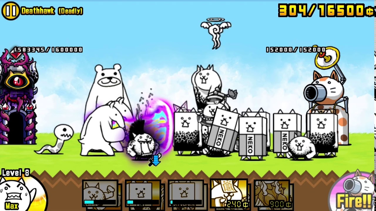 Como derrotar al Gato maniático *Deathhawh (Deadly)* (No rich cat no ubers)
