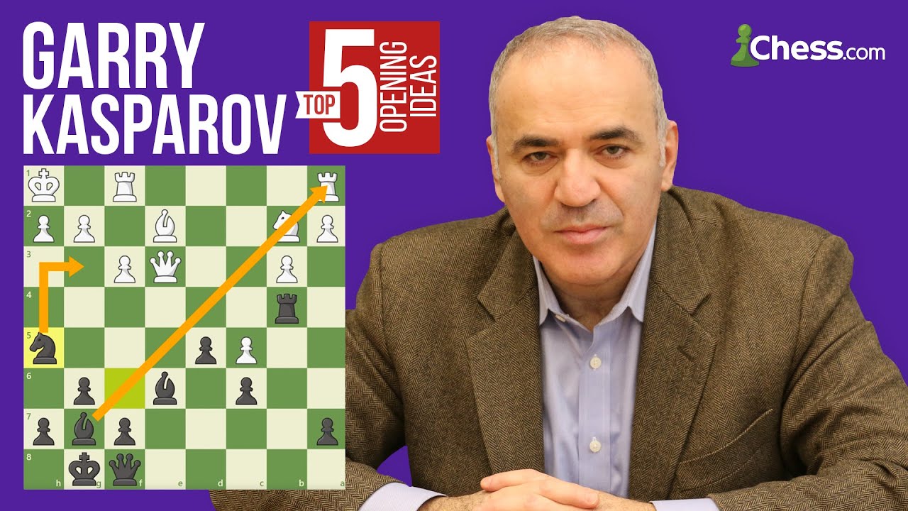 Garry Kasparov's 5 Most Brilliant Chess Openings