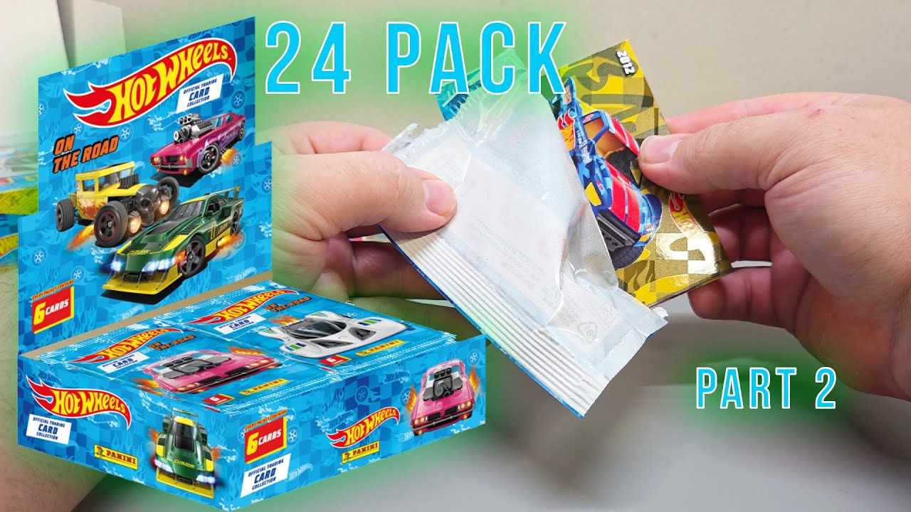 Opening Hot Wheels collector cards PT2
