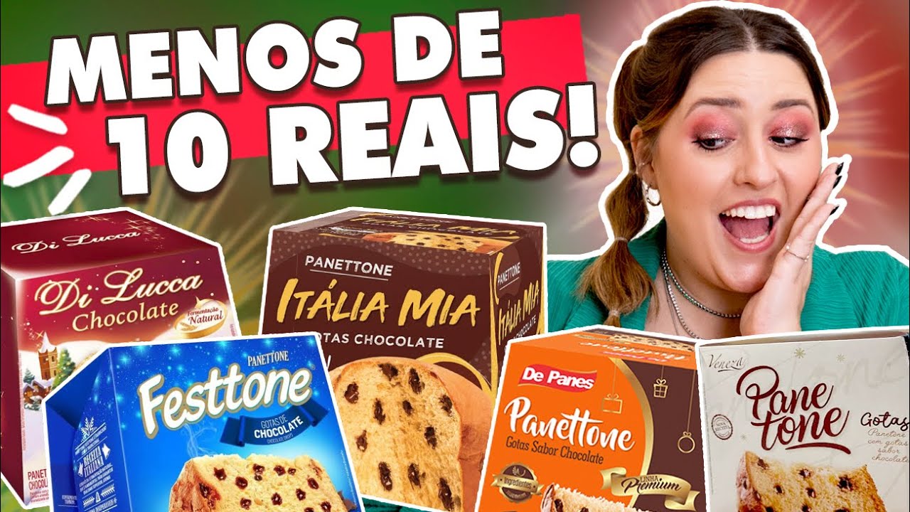 PANETONE DE 10 REAIS PARTE 2 - Testei Pra Você | Tábata Romero