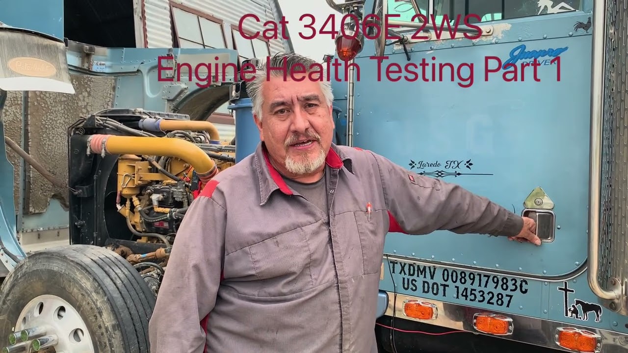 Cat 3406E 2WS Engine Health Testing Part 1