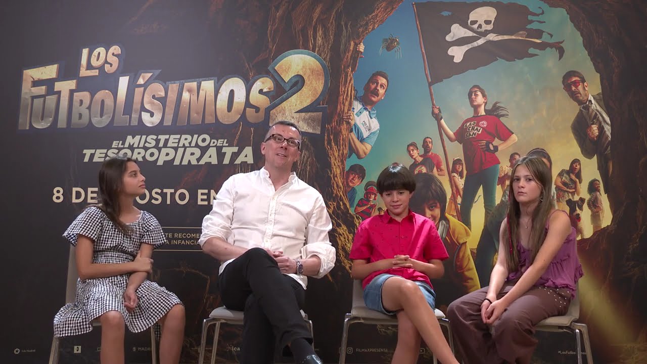 Los futbolsísimos 2 - Entrevista al director Miguel Angel Lamata y a los niños protagonistas
