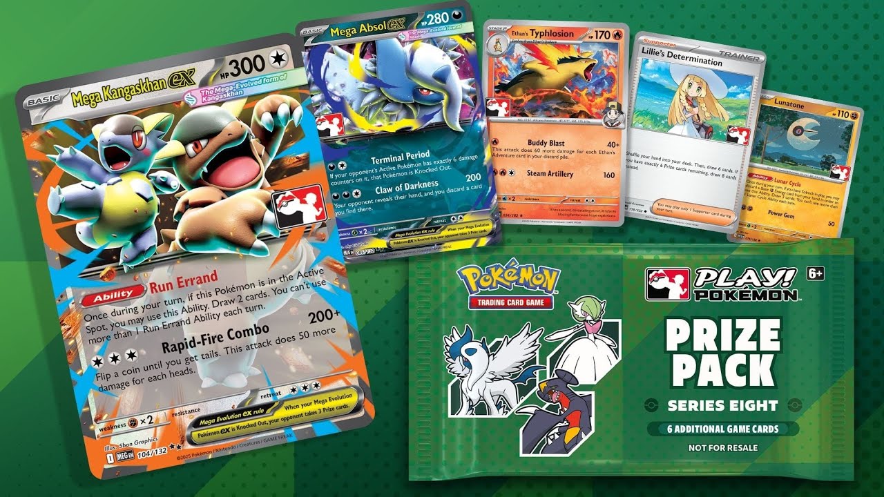 Going Over The Contents Of The New Prize Pack Series 8 