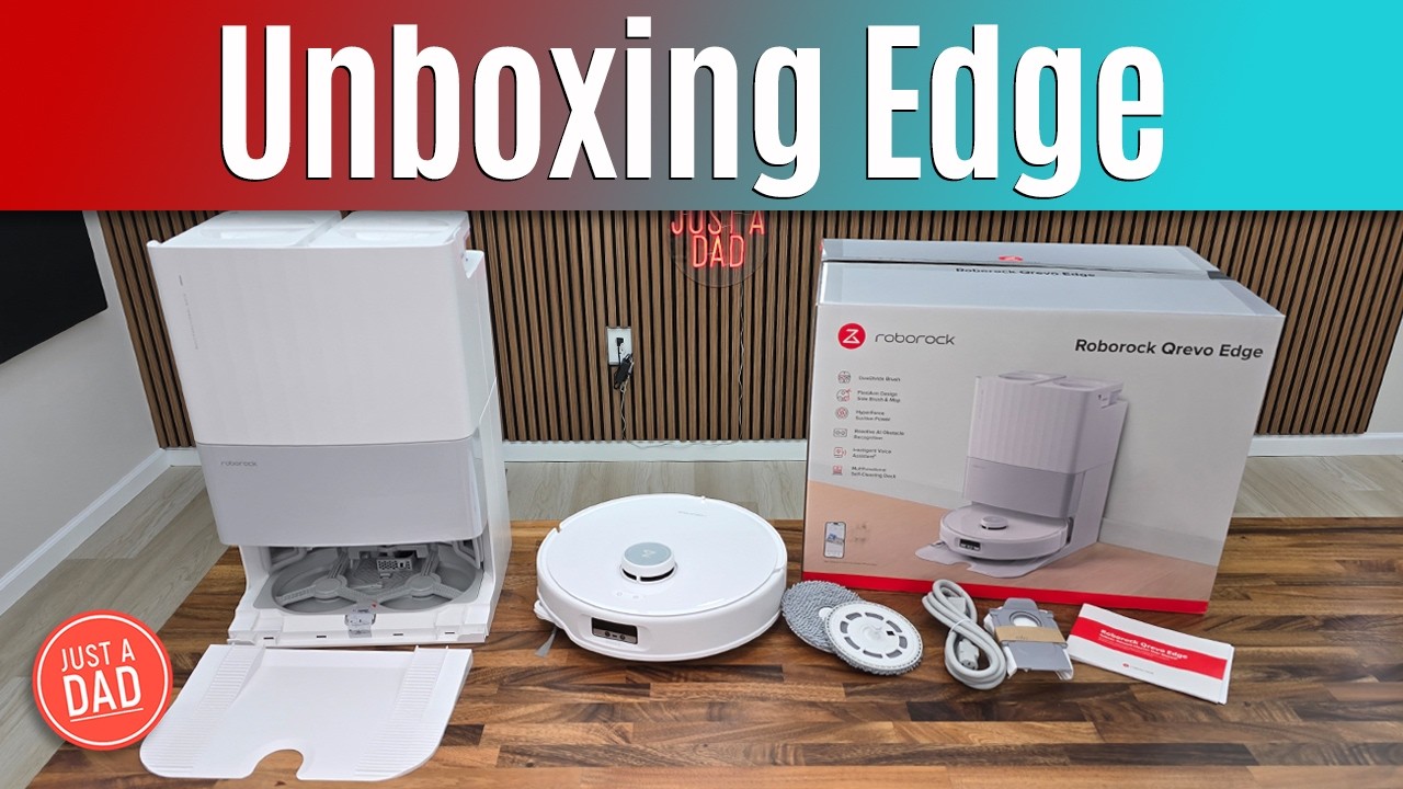 Roborock Qrevo Edge Robot Vacuum & Mop UNBOXING & SET UP -  Every Setting Explained!