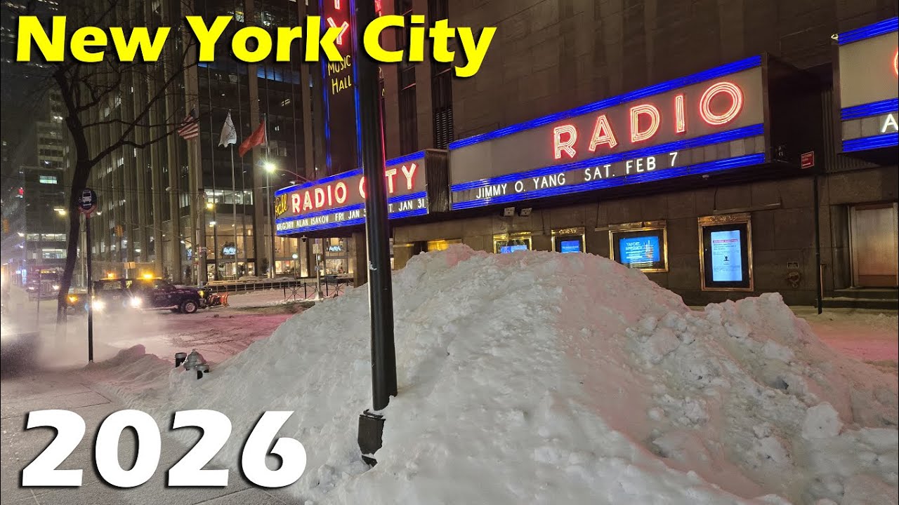 Snow Storm Walking Tour NYC | January 25, 2026