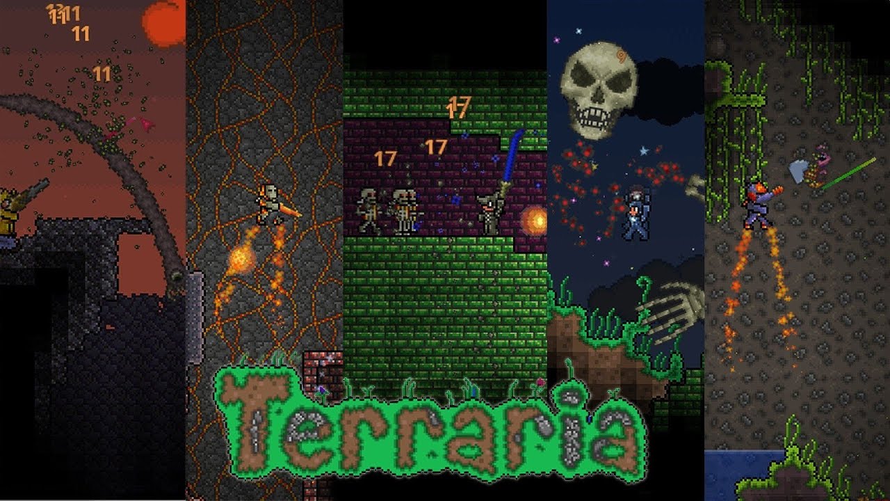 TERRARIA BIGGER AND BOULDER SKELETRON PREP TIME?