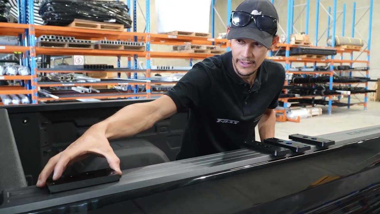 T-Rax Chev 1500 and 2500  tub rack install