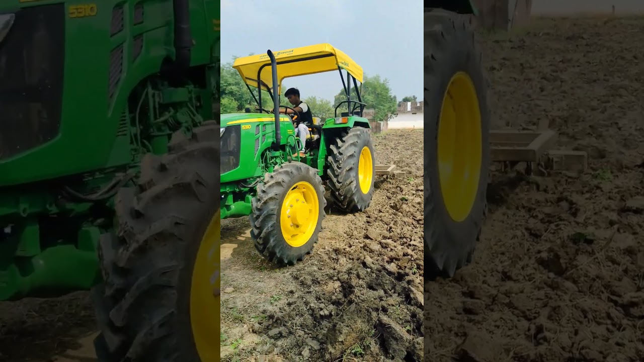 Johndereee 5310 crdi 4x4 top model 🚜🌾❤️ #johnderre #johndere #farmer #johndeera