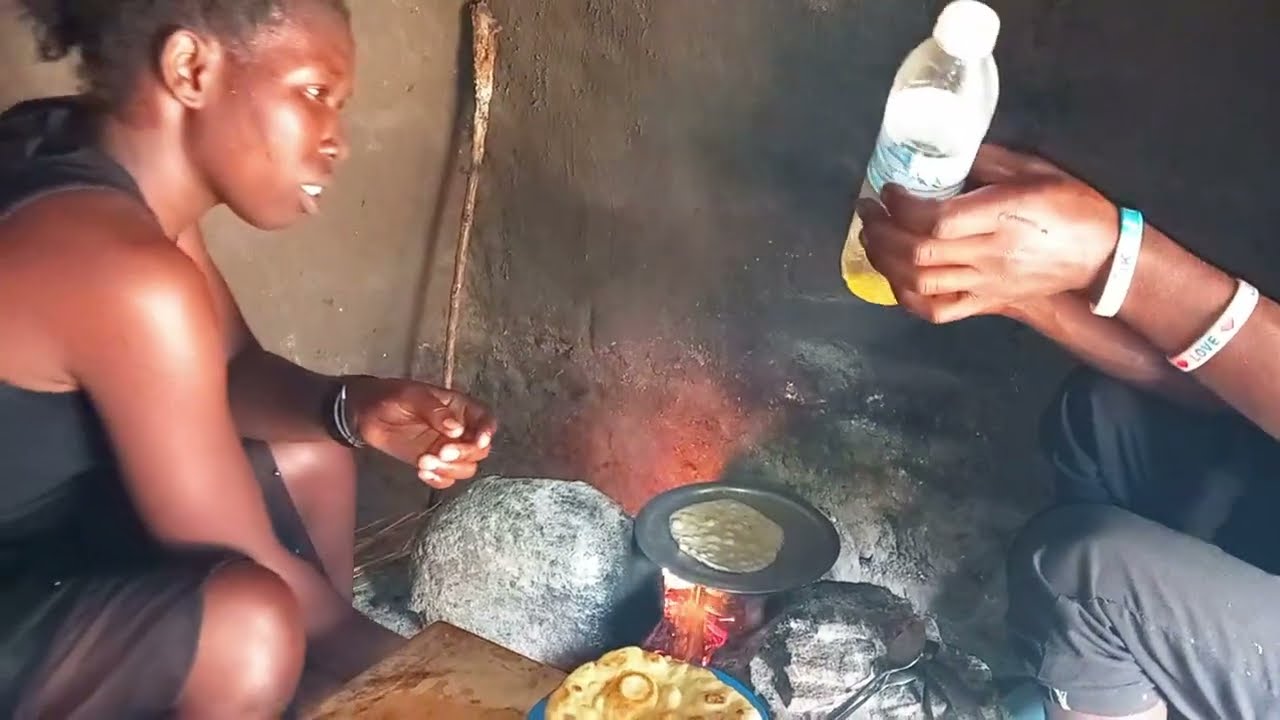 African Village Life // How to make soft Chapati // uganda village life style