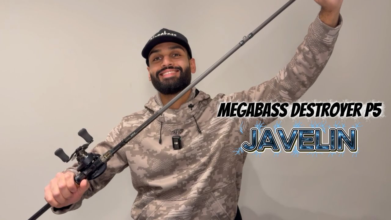 MEGABASS DESTROYER P5 JAVELIN ROD REVIEW! Out-cast EVERYONE!
