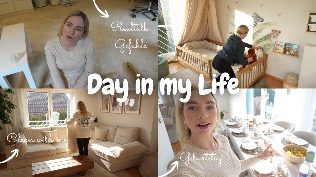Day in my Life | Mama Alltag  | Realtalk Gefühle | Clean with me