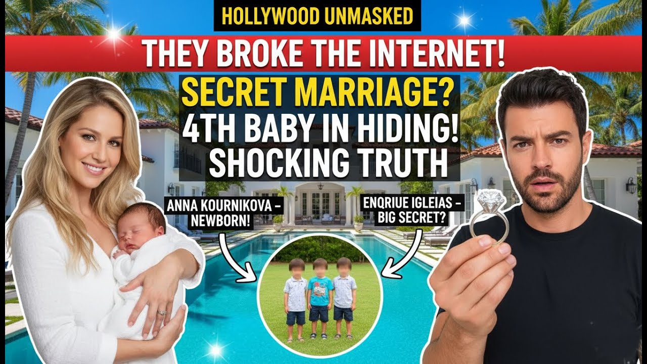 Enrique, Anna Share Family Photo After Baby No. 4 - Secret Marriage? Shocking Truth!