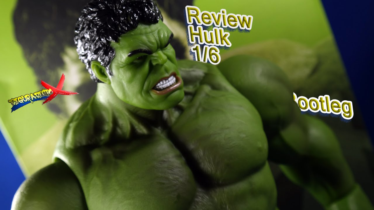 Review Hot Toys Hulk 1/6 Pirata KnockOff Bootleg Action Figure 42cm Avengers Revision Español
