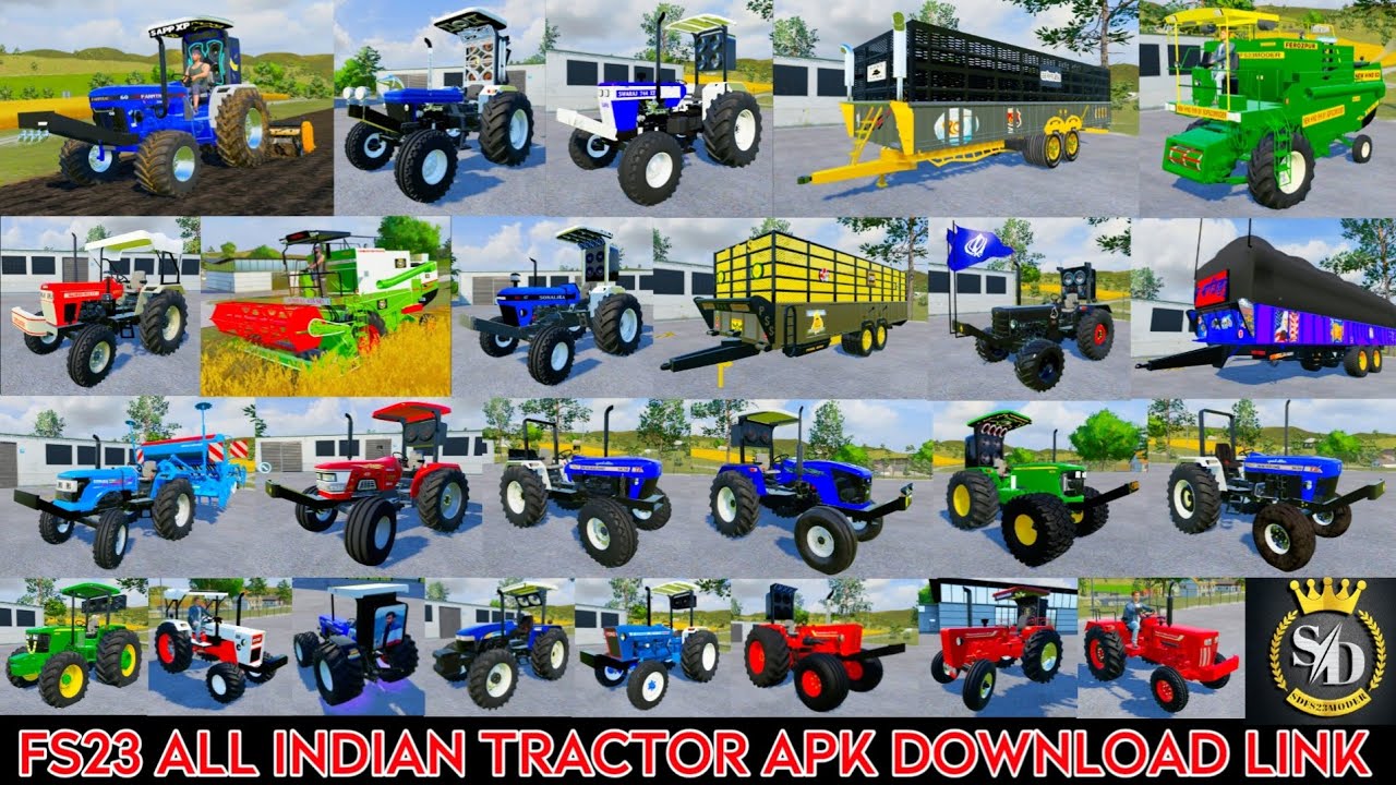 Fs23 18k Special Indian Tractor Mod Apk Download Link || INDIAN TRACTOR APK BOOST FARMING EXPERIENCE