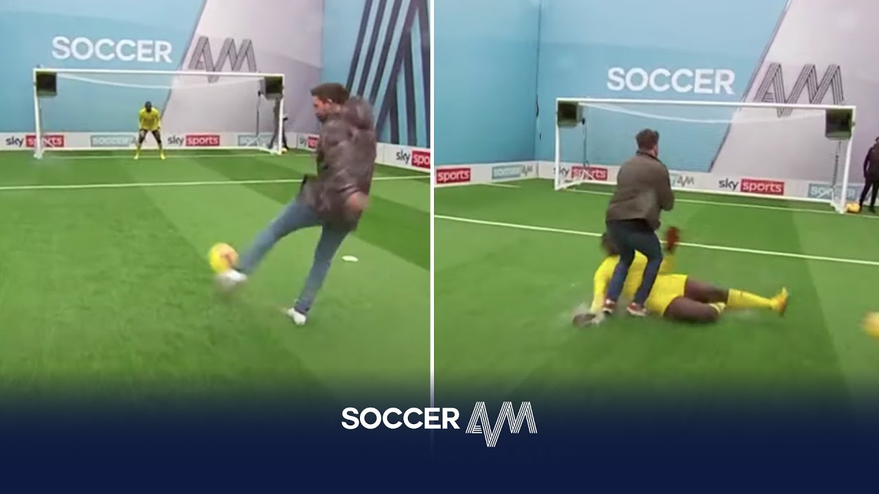 Wayne Bridge hits a rocket & Joel Dommett gets TAKEN OUT 😲🚀 | Soccer Am Pro AM