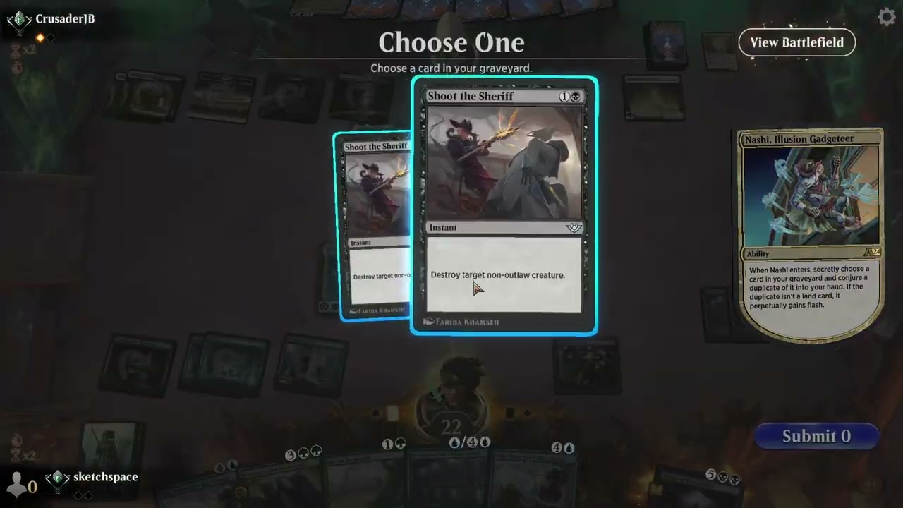 [MTG Duskmourn Alchemy Best of 3] Sultai Enchantments vs WB Bats
