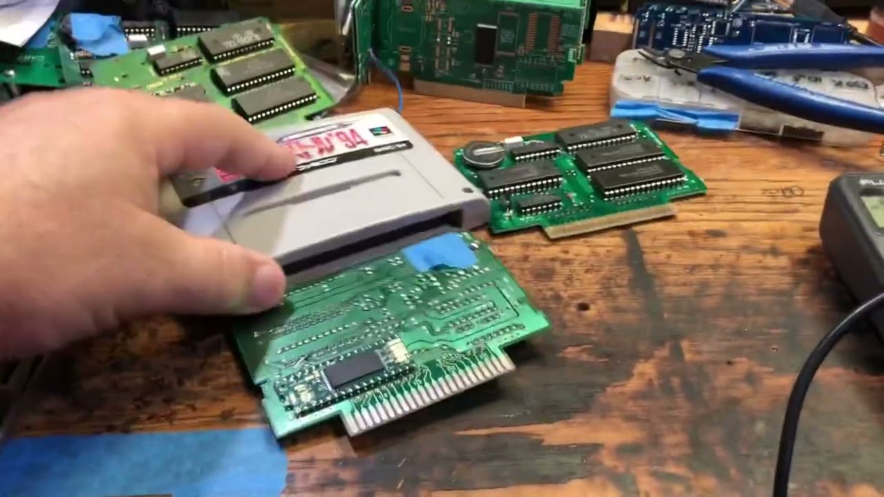 Snes DSP1 (Mario kart pcb) notes and testing