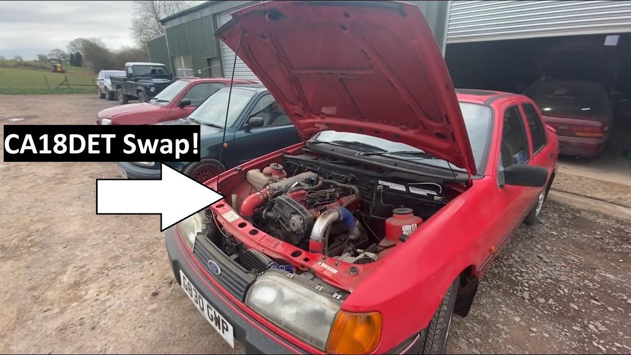 Ford Sierra Sapphire with a CA18DET - Turbo Upgrade & Timing Belt