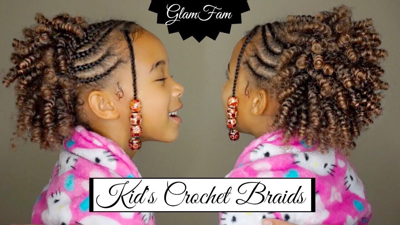 Natural Looking Crochet Hairstyle for Kids | Kid Appropriate Hair Styles
