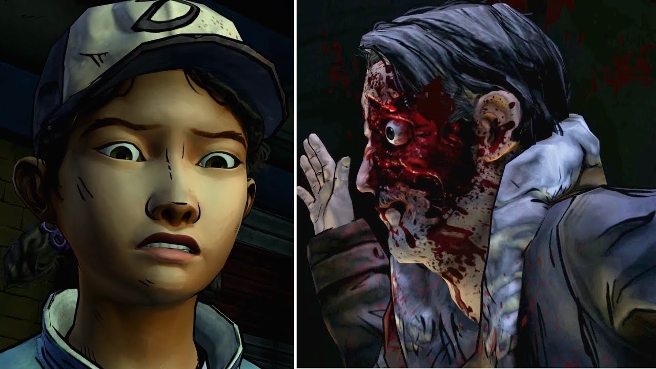 Watch Kenny Beating Carver vs Leave With Sarita -All Choices- The Walking Dead