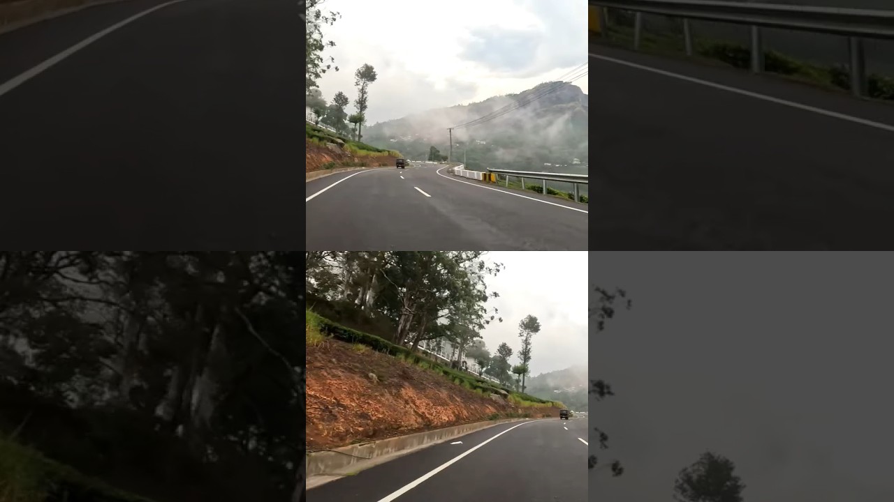 Gap Road #Munnar, #Kerala, #India ⚡🔥 #gaproad #nh85 #roads4k #travel #munnardays #munnartrip