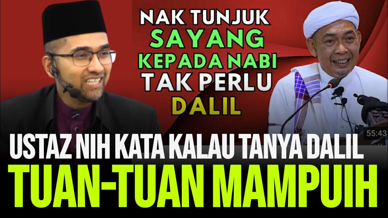 USTAZ AHMAD RIZAM MARAH SEBUT DIAPUN TAK HAFAL DALIL