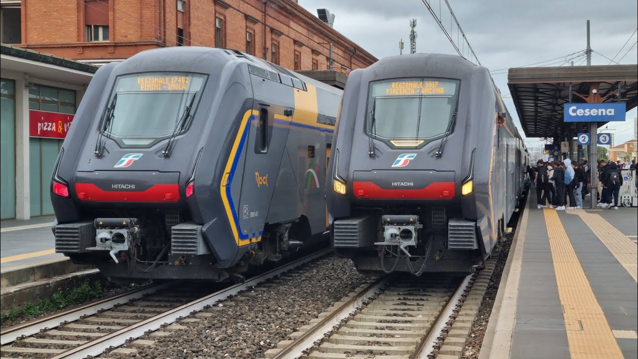 RACCOLTA DEI TRENI DI OTTOBRE ALLA STAZIONE DI CESENA!