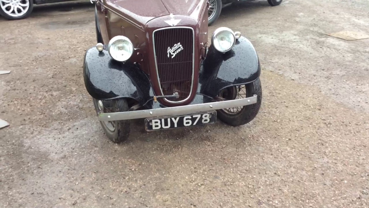 In Our June 8th Auction 2017 Ledbury UK 1937 AUSTIN Seven Ruby