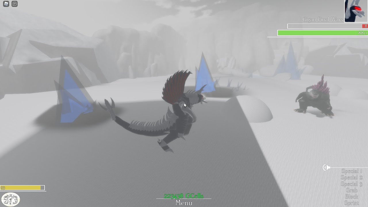 Project Kaiju Final wars Gigan gameplay, No Commentary