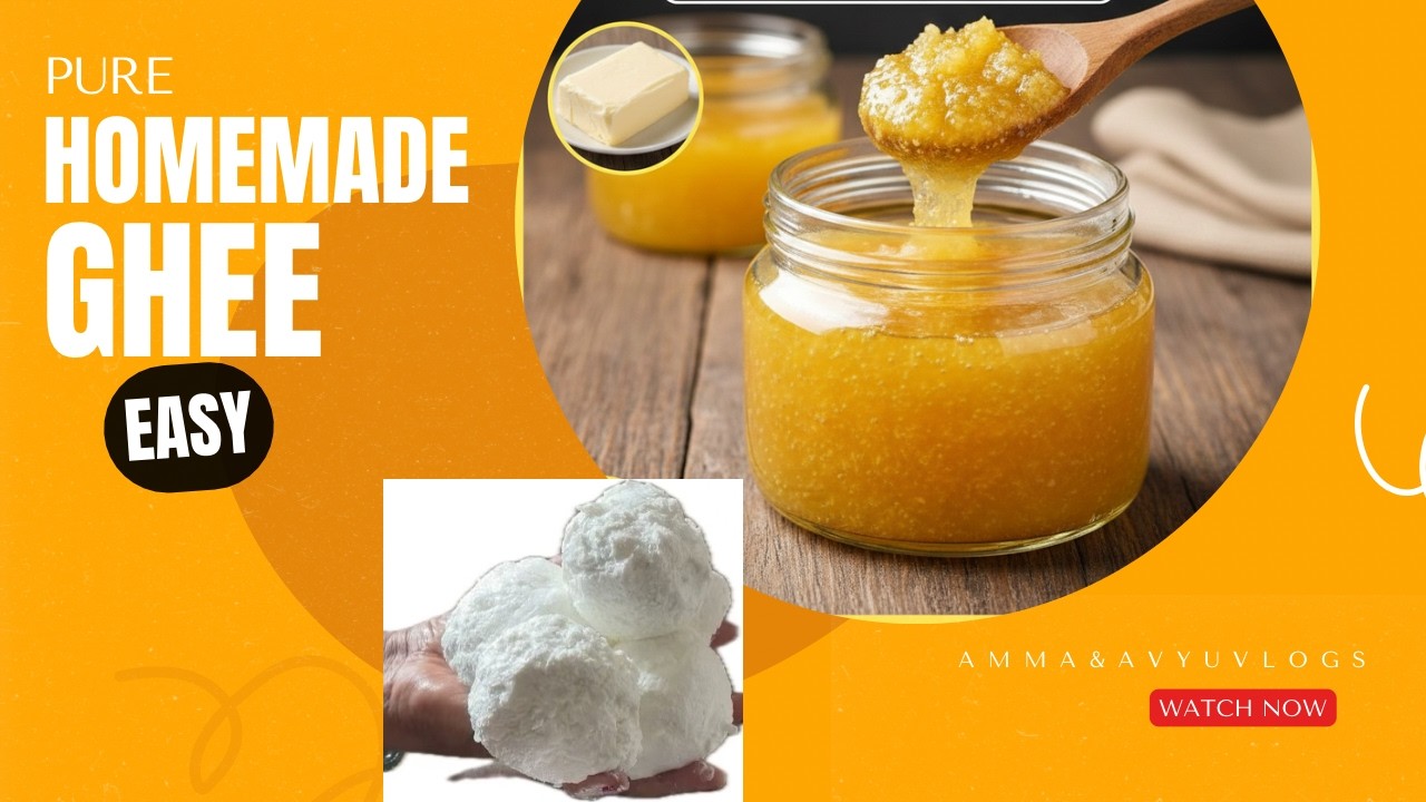 How to Make the Purest Homemade Ghee.