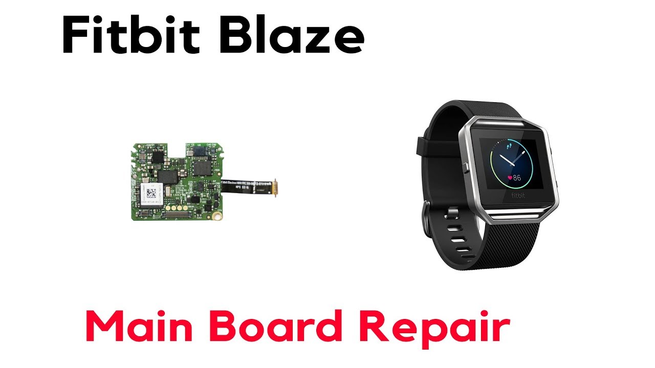Инструкция: Как заменить неисправную материнскую плату на Fitbit Blaze