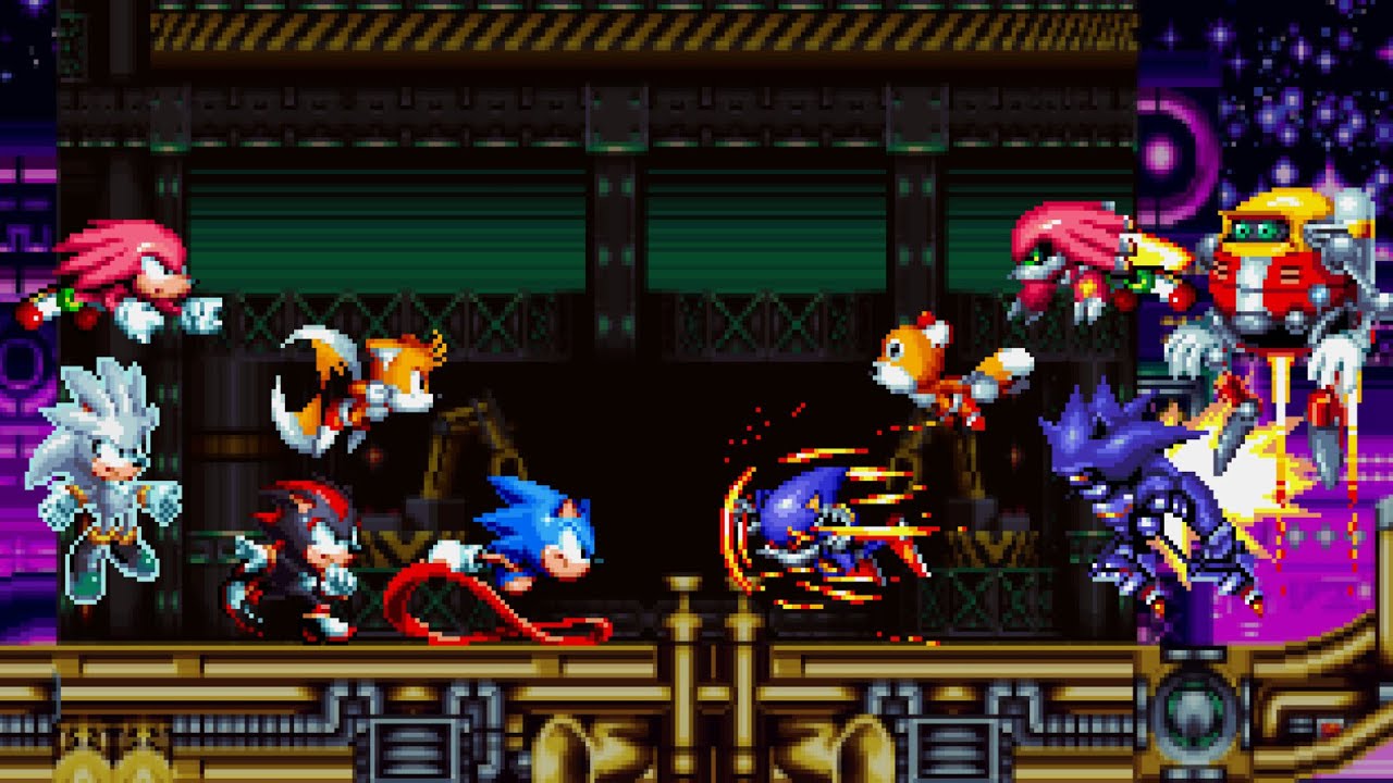Sonic Mania Re-Imagined (ending)
