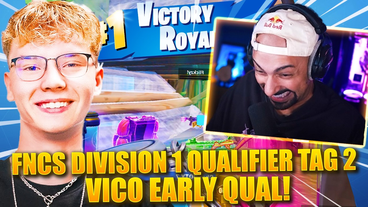 VICO LÄSST PROS WIE NOOBS AUSSEHEN! | DIVISION 1 QUALIFIER TAG 2