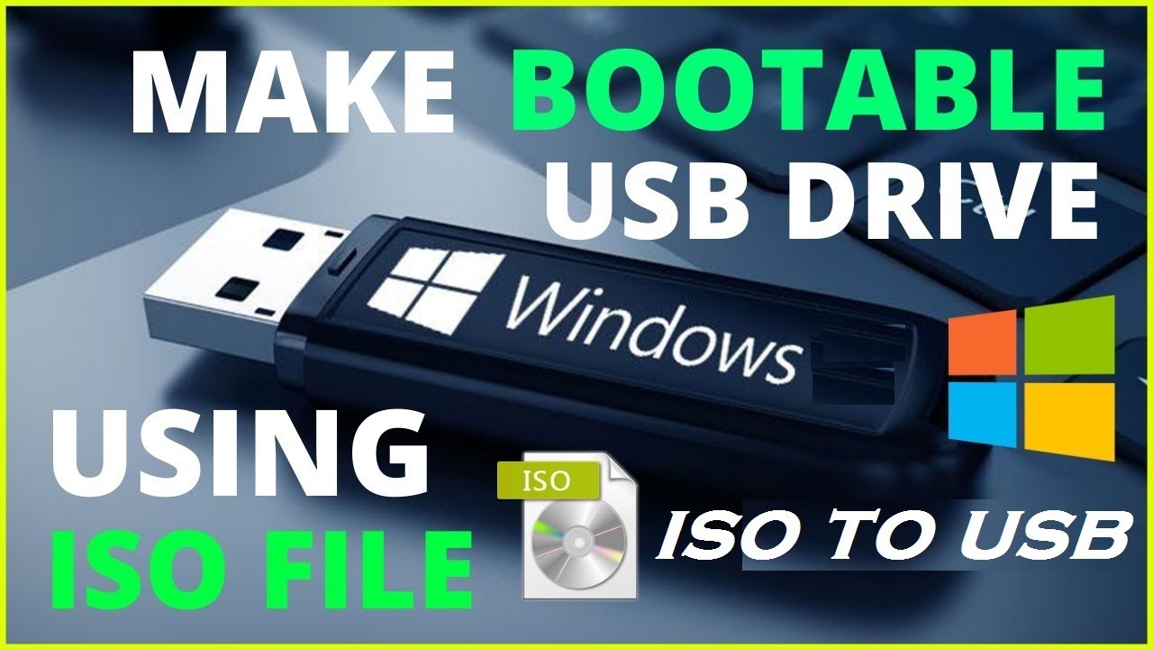 اسهل برنامج لعمل اى نسخة ويندوز على الفلاشة ISO TO USB 2024